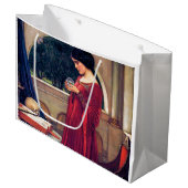 ザ・クリスタルボール、ジョン・ウィリアム・ウォーターハウス ラージペーパーバッグ (正面アングル)