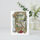 ザ・クリスマスマウスツリー葉書 ポストカード (スタンド正面)