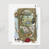 ザ・クリスマスマウスツリー葉書 ポストカード (正面/裏面)