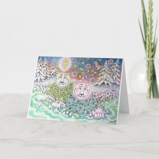 ザ・クリスマス・タイガース シーズンカード (正面)