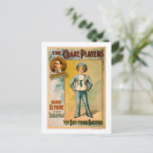 ザ・クレーンの選手たち、ボストン劇場の少年 ポストカード (スタンド正面)