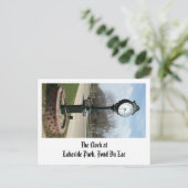 ザ・クロックLakeside Park，フォンドデュラック ポストカード (スタンド正面)