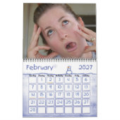 ザ・ク熱狂するロフォーズ（2007年） カレンダー (2月 2027)