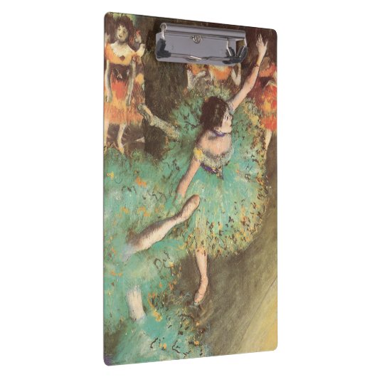 ザ・グリーンダンサーbyエドガー・デガスヴィンテージ・バレエ クリップボード (右)