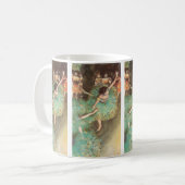 ザ・グリーンダンサーbyエドガー・デガスヴィンテージ・バレエ コーヒーマグカップ (正面左)