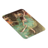 ザ・グリーンダンサーbyエドガー・デガスヴィンテージ・バレエ マグネット (右側)