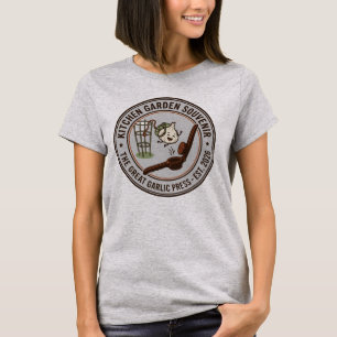 ザ・グレート・ガーリックプレス・キッチンガーデン・ソーヴェニア Tシャツ