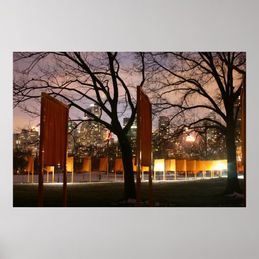 ザ・ゲイツ、ニューヨーク、2005年2月 ポスター (正面)