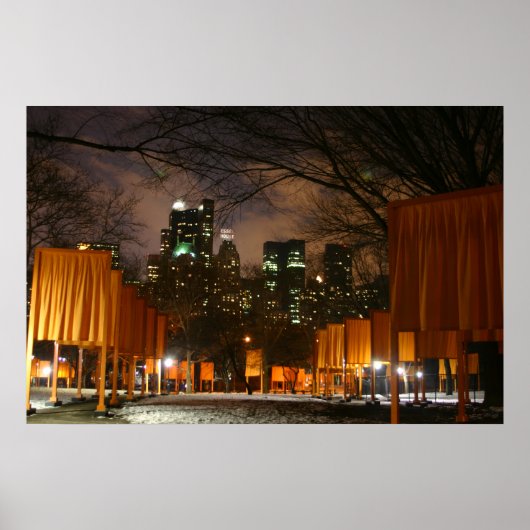 ザ・ゲイツ、ニューヨーク、2005年2月 ポスター (正面)