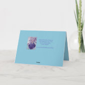 ザ・コアラの誕生日パーティー水の色の女の子カード カード (裏面)