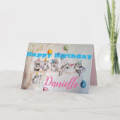 ザ・コアラの誕生日パーティー水カラー子供カード カード (正面)