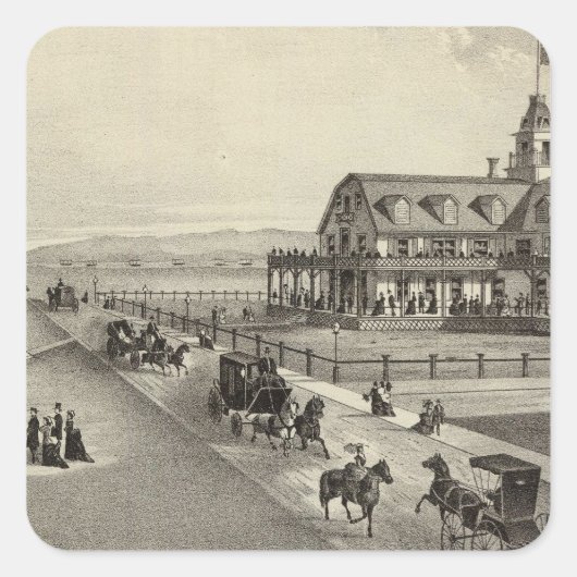 ザ・コロラドハウス海ビーチNJ スクエアシール (正面)