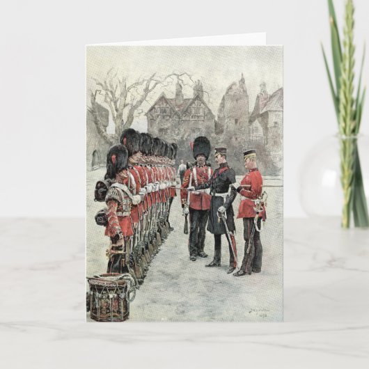 ザ・コールドストリーム・ガード・アット・ザ・タワー カード (正面)