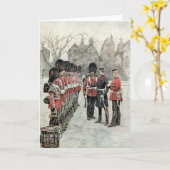 ザ・コールドストリーム・ガード・アット・ザ・タワー カード (黄色い花)