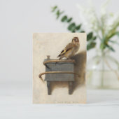 ザ・ゴールドフィンチbyカレル・ファブリティウス シーズンポストカード (スタンド正面)