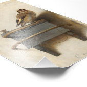 ザ・ゴールドフィンチbyカレル・ファブリティウス フォトプリント (角)