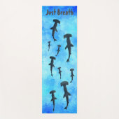 ザ・サメ・ヨガ・マットで海を泳ぐ ヨガマット (正面)