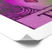 ザ・サンタロットカードサイケデリックポスター ポスター (角)