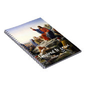 ザ・サーモン・オン・ザ・山祈りの言葉・ジャーナル ノートブック (右側)