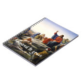 ザ・サーモン・オン・ザ・山祈りの言葉・ジャーナル ノートブック (左側)