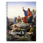 ザ・サーモン・オン・ザ・山祈りの言葉・ジャーナル ノートブック (正面)