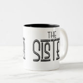 「ザ」シスター ツートーンマグカップ (正面右)