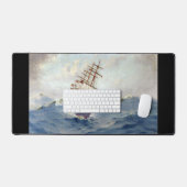 ザ・シップ・ポートパトリック1900年代 デスクマット (キーボード&マウス)