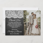 ザ・シャルボード&レース結婚のコレクション写真 サンキューカード (正面)