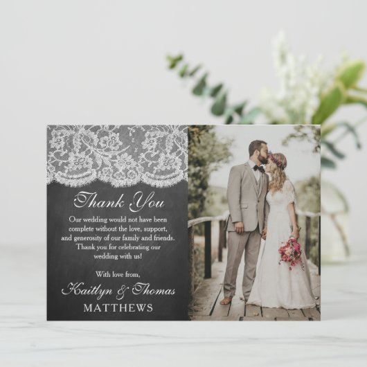 ザ・シャルボード&レース結婚のコレクション写真 サンキューカード (スタンド正面)