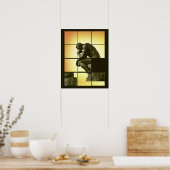 ザ・シンカー、イメージスライドパズルゲーム,ル・ペンソール ポスター (キッチン)