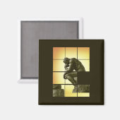 ザ・シンカー、イメージスライドパズルゲーム，ル・ペンソール マグネット (正面/裏面)