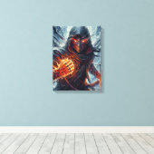 ザ・シンダー・ソルセラー キャンバスプリント (インサイチュ (ウッドフロア))