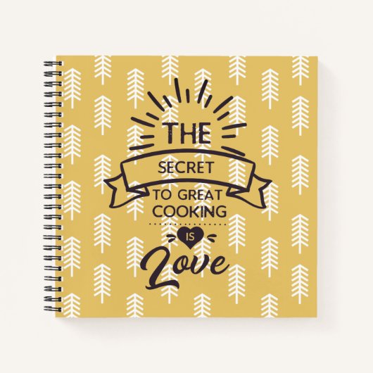 『ザ・シークレット・トゥ・素晴らし料理・クックブック・ジャーナル』 ノートブック (正面)