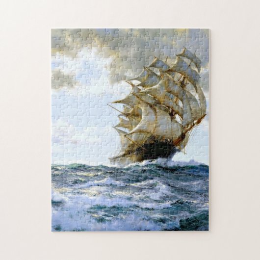 ザ·シ誇りを持ったップ絵画ズバイ·モンタギュー·ドーソン ジグソーパズル (縦)