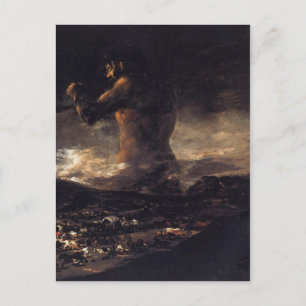 ザ・ジャイアント（またはコロッソス）、Francisco Goya 180 ポストカード