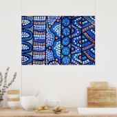 ザ・ジャーニー・ブルー・ポスター ポスター (キッチン)