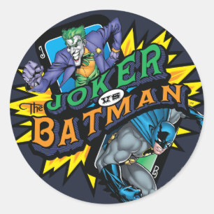 ザ・ジョーカー対バットマン ラウンドシール