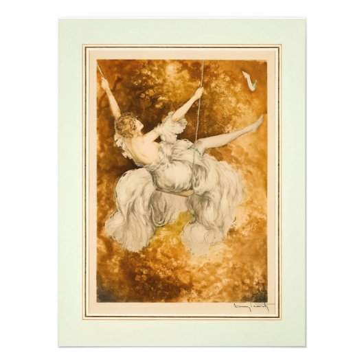 ザ・スイング， 1928 byルイ・イカルト フォトプリント            (正面)