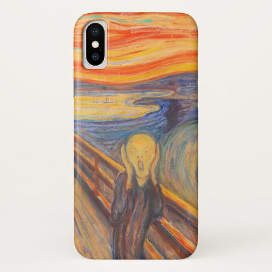 ザ・スクリーム・バイ・エドバード・ムンチ Case-Mate iPhoneケース (裏面)