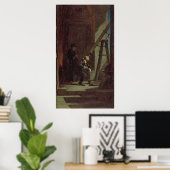 ザ・スターガーザー、c.1863 ポスター (ホームオフィス)