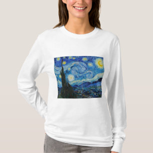 ザ・スターリーナイト1889ビンセント・ヴァン・ゴッホ Tシャツ