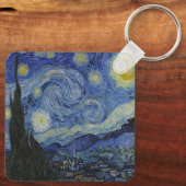 ザ・スターリーナイト・バイ・ヴァン・ゴッホ キーホルダー (裏面)