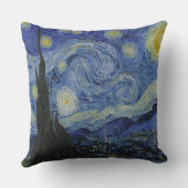 ザ・スターリーナイト・バイ・ヴァン・ゴッホ クッション (裏面)