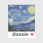ザ・スターリーナイト・バイ・ヴァン・ゴッホ シール (シート)