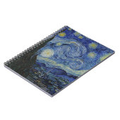 ザ・スターリーナイト・バイ・ヴァン・ゴッホ ノートブック (左側)