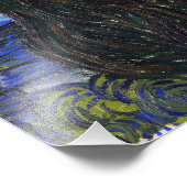 ザ・スターリーナイト・バイ・ヴァン・ゴッホ フォトプリント (角)