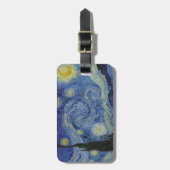 ザ・スターリーナイト・バイ・ヴァン・ゴッホ ラゲッジタグ (正面縦)