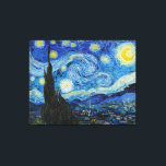 ザ・スターリーナイトbyヴィンセント・ヴァン・ゴッホ キャンバスプリント<br><div class="desc">The Starry Night by Vincent Van Canvas Print The Starry Night (1889) by Vincent Van Canvas Print</div>