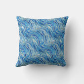 ザ・スターリーナイトbyヴィンセント・ヴァン・ゴッホ クッション (裏面)