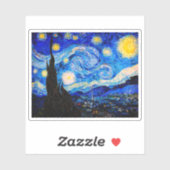 ザ・スターリーナイトbyヴィンセント・ヴァン・ゴッホ シール (シート)